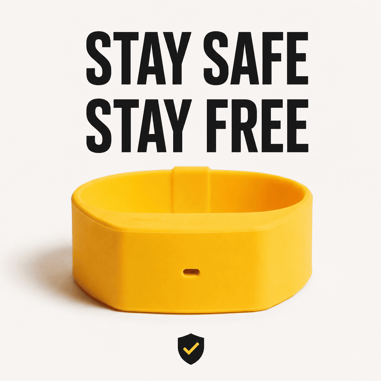 STAY SAFE STAY FREE — 130dB wristband alarm