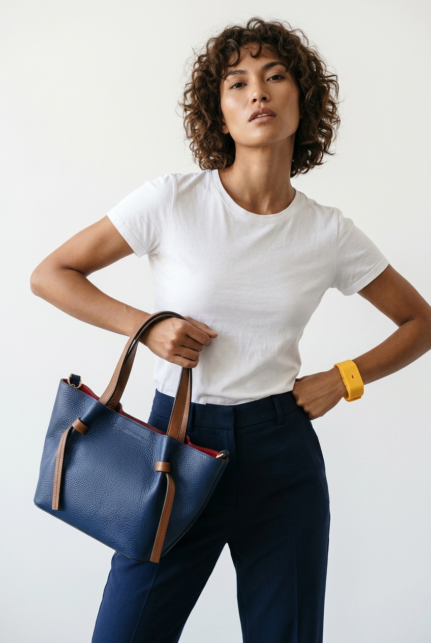 LeTuscany — Italian Leather Bag & Safe Band Model
