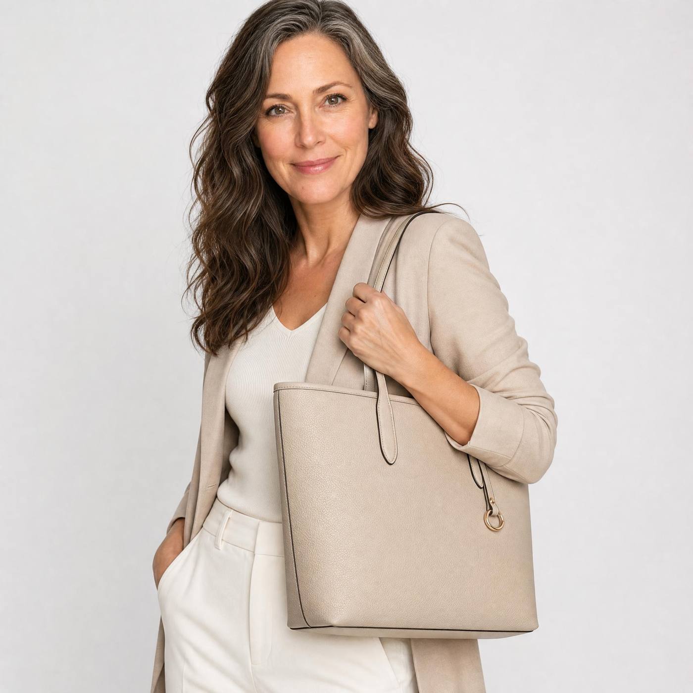 Italian Leather Tote Full-Grain