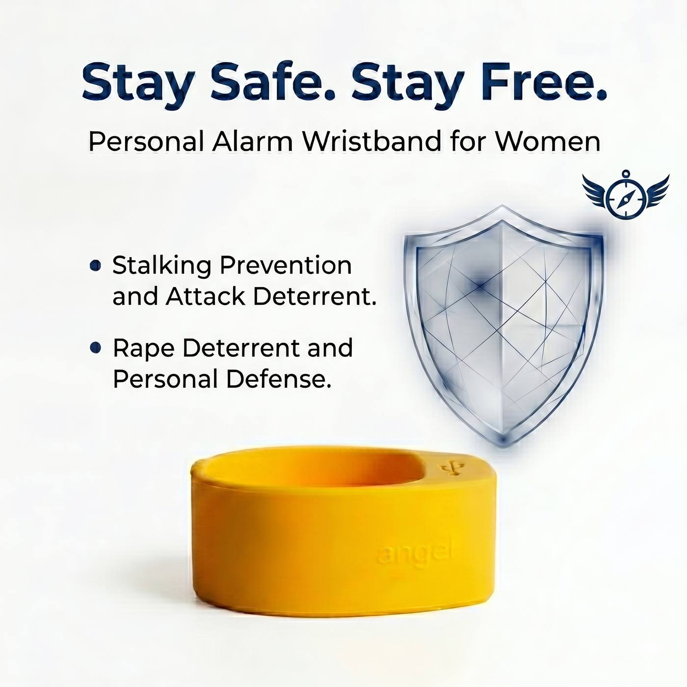 Safe Band Personal Alarm Wristband